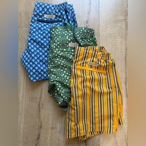 3 pack of Fair Harbor Men's Swim Trunks